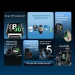 Oraimo Watch 6 Pro Montre Connectée 1,69" – Image 4