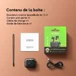Oraimo SpaceBuds Air 2 Écouteurs Connectée traduction intelligente – Image 3